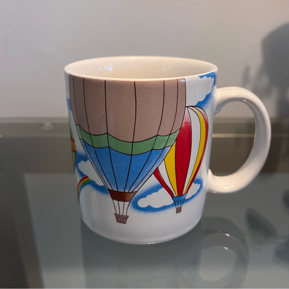 Vintage Otagiri Hot Air Balloons Made in Japan Mug